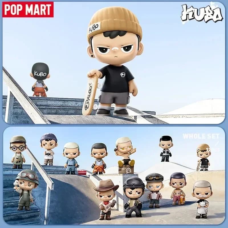 POP MART Kubo Walks of Life Series Mystery Action Figure Blind Box - Giocattolo di compleanno a sorpresa modello carino