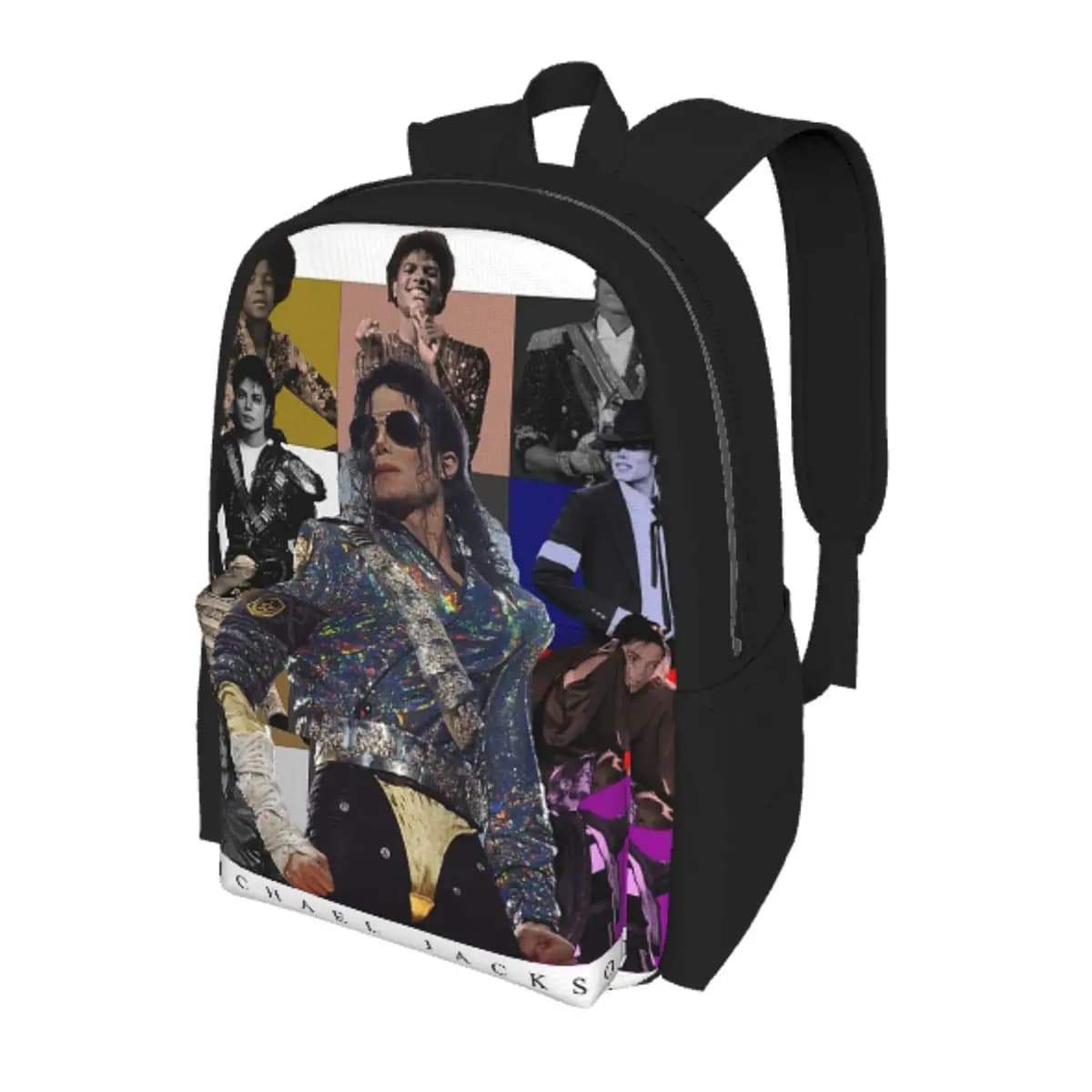 Zaino per studenti Michael Jackson Dancing, borsa da scuola, zaino da viaggio per escursioni, per uomo e donna, borsa a tracolla