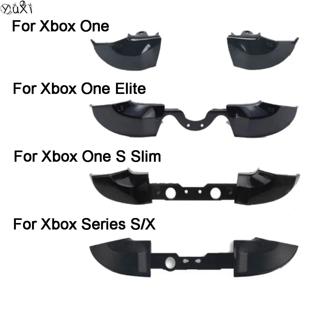YuXi 1PC per Xbox One / Elite / S Slim / Series S/X maniglia chiavi a spalla pulsante strisce Controller LB RB pulsanti di attivazione paraurti