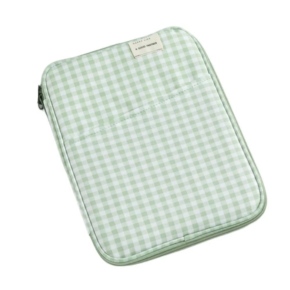 Borsa per Laptop Resistente all'Usura con Griglia 11 Pollici Custodia Antiurto per Tablet Borsa per Computer da 13 Pollici per Ragazze