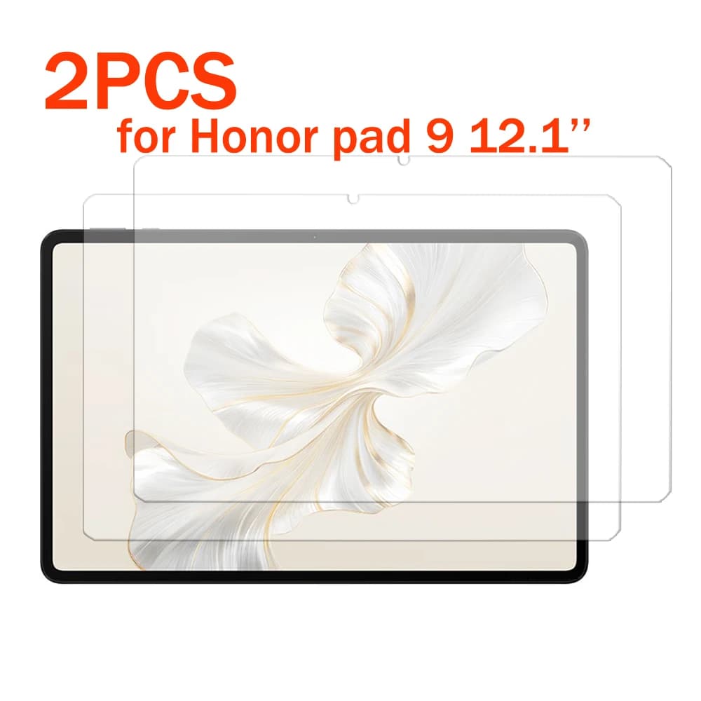 Pellicola protettiva in vetro temperato per tablet Honor pad 9 da 12,1 pollici, 2 pezzi