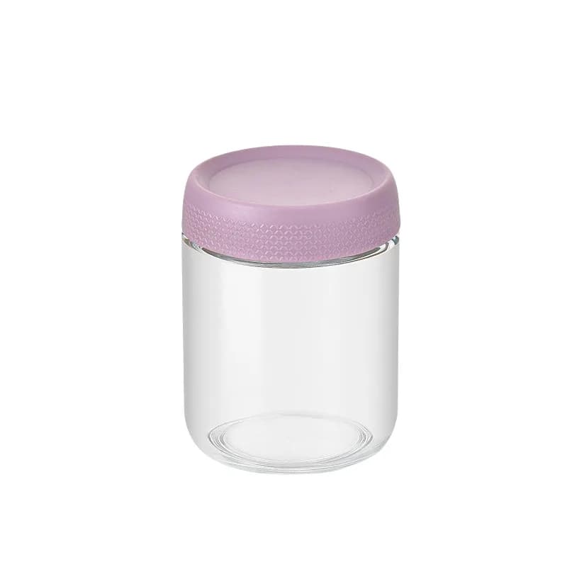 480ml 16oz Overnight Oats Containers with Lids Food Storage Tool Yogurt Bowl Wide Mouth Food Containers for Snack Spice Sugar