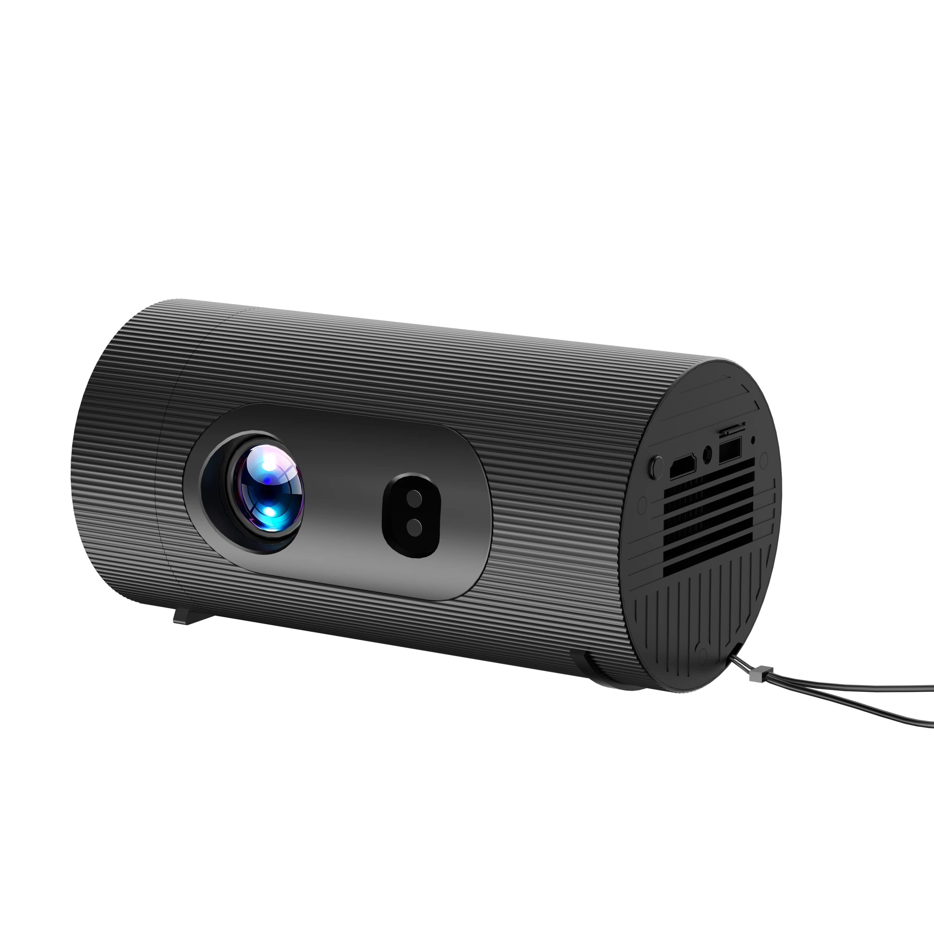 Cylinder 1 Mini Projector Auto Focus Full HD 1080P Proyector Video Android 13 Dual Brand WiFi Home Theater Portable Projector