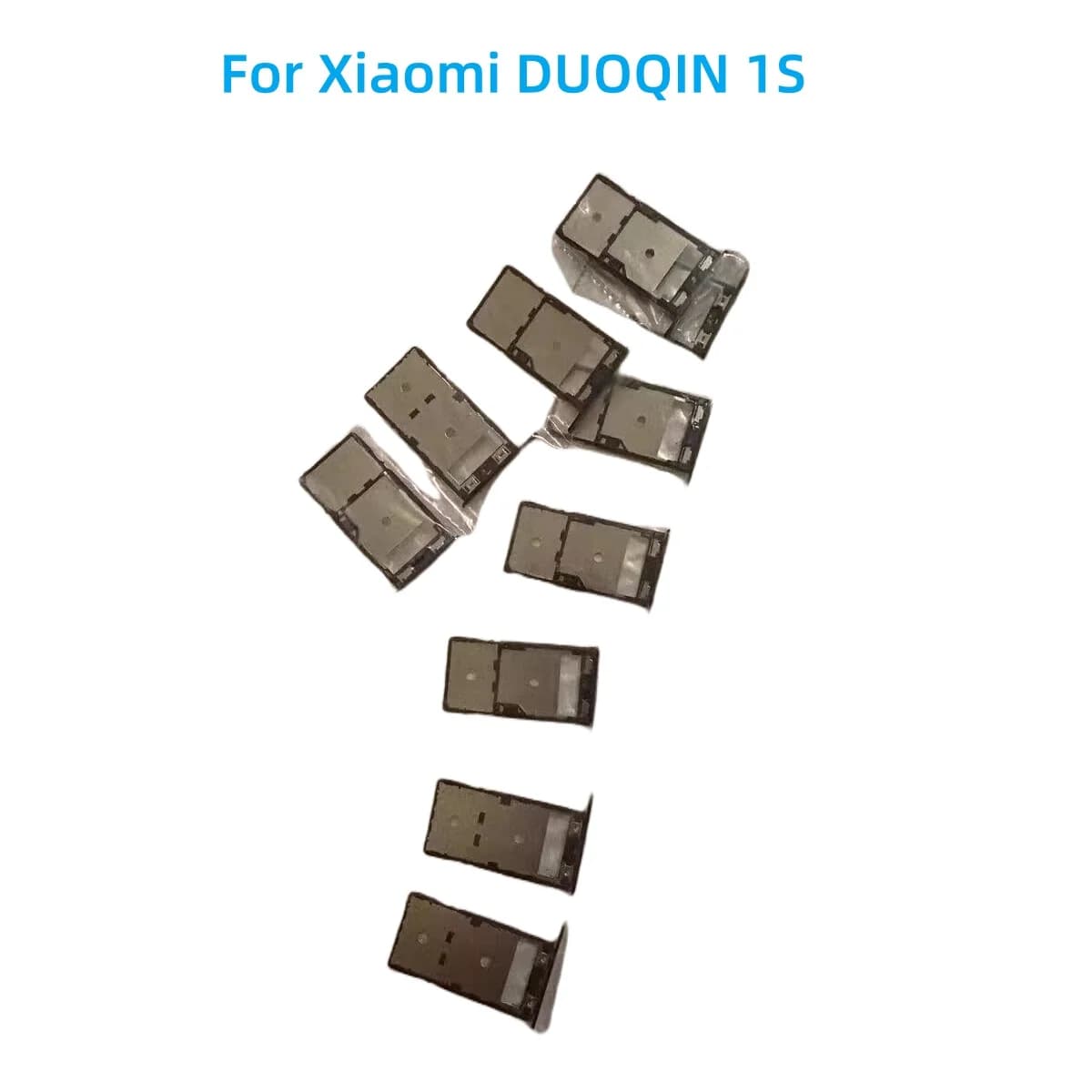 Per Xiaomi DUOQIN 1S: Slot per SIM e Scheda di Memoria SD Neri, Adattatore Porta Schede