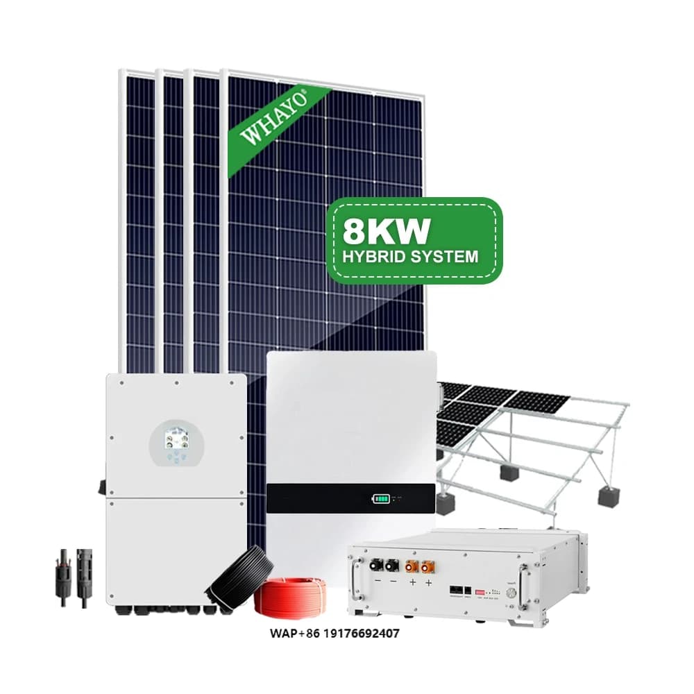 Sistema di Energia Solare Ibrido Deye 5kW 10kW 15kW, Kit Completo con Inverter, Pannelli e Batteria per Uso Residenziale e Commerciale