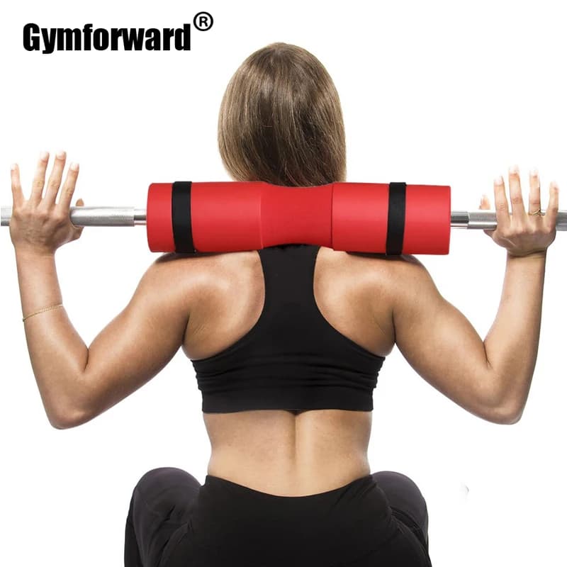 Squat safety sponge barbell protection for gym weight lifting shoulder neck support Fitness neck Push Bar Protector with strap