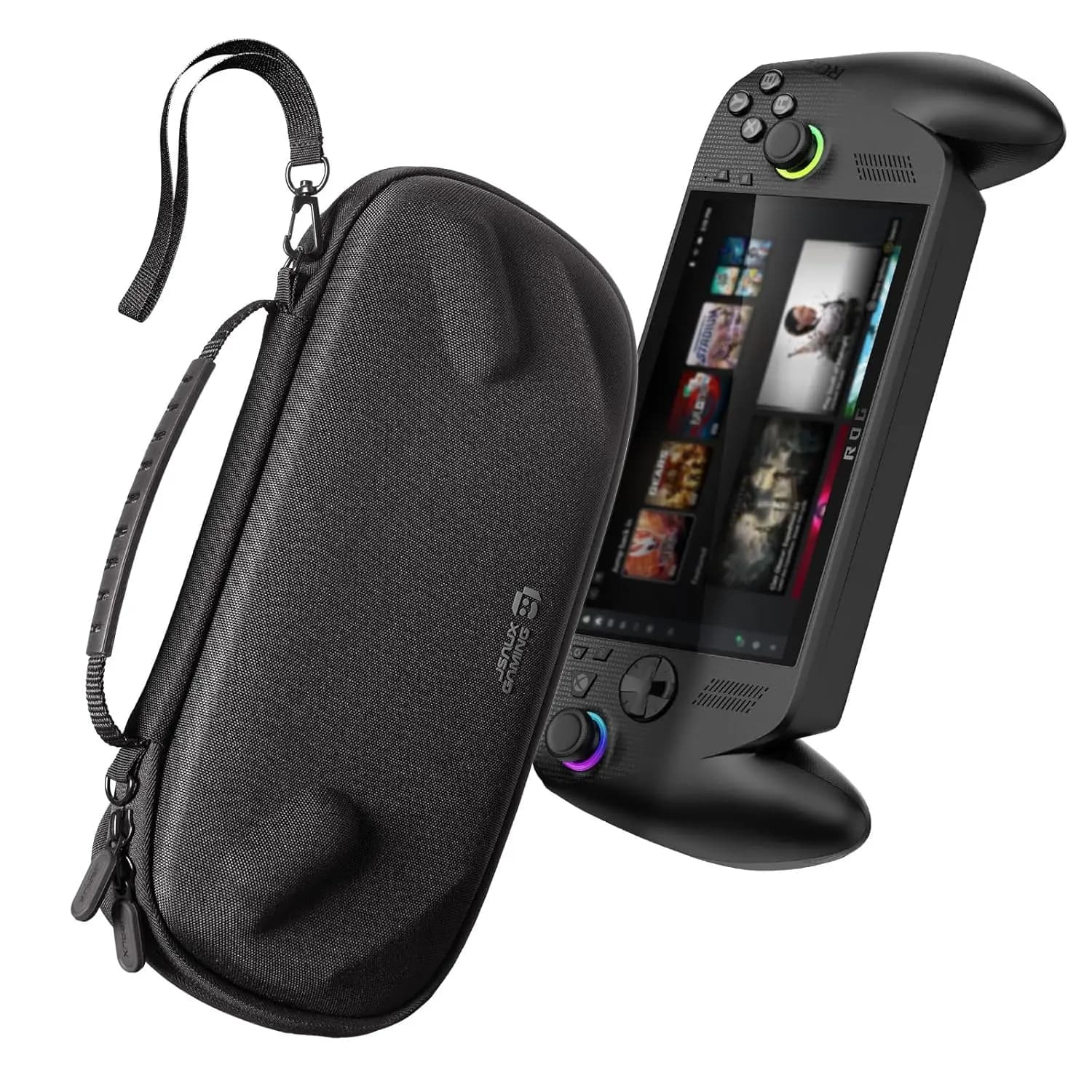 Custodia da trasporto JSAUX per ROG Xbox Ally/ROG Xbox Ally X (2025), custodia rigida con tasche Accessori per ROG Xbox Ally