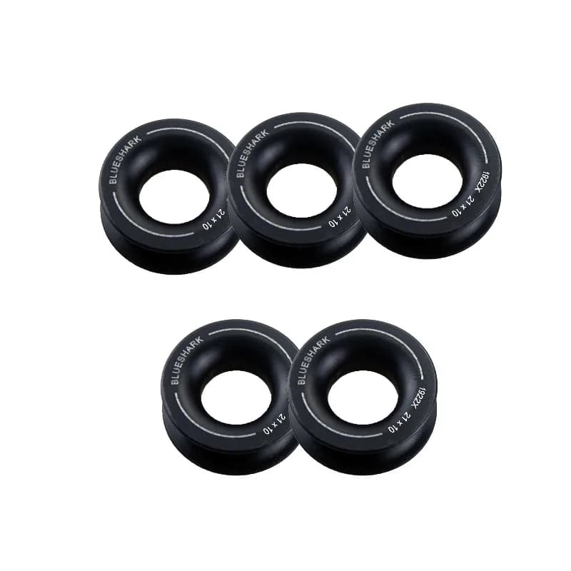 Accessori nautici, anelli per fune in lega di alluminio NO: 1920X (5 pz)