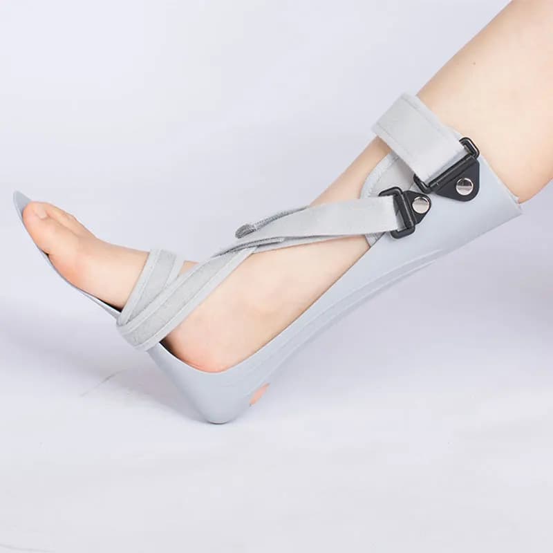 Tairibousy Afo Piede Drop Brace Stecca Caviglia Piede Ortesi Camminare con Scarpe o Dormire per Ictus Emiplegia