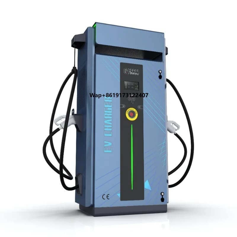 Hipech 60KW-240KW Electric Vehicle Ev DC Fast Commercial Charging Station CCS2 Charging Pile Ev Car Charger