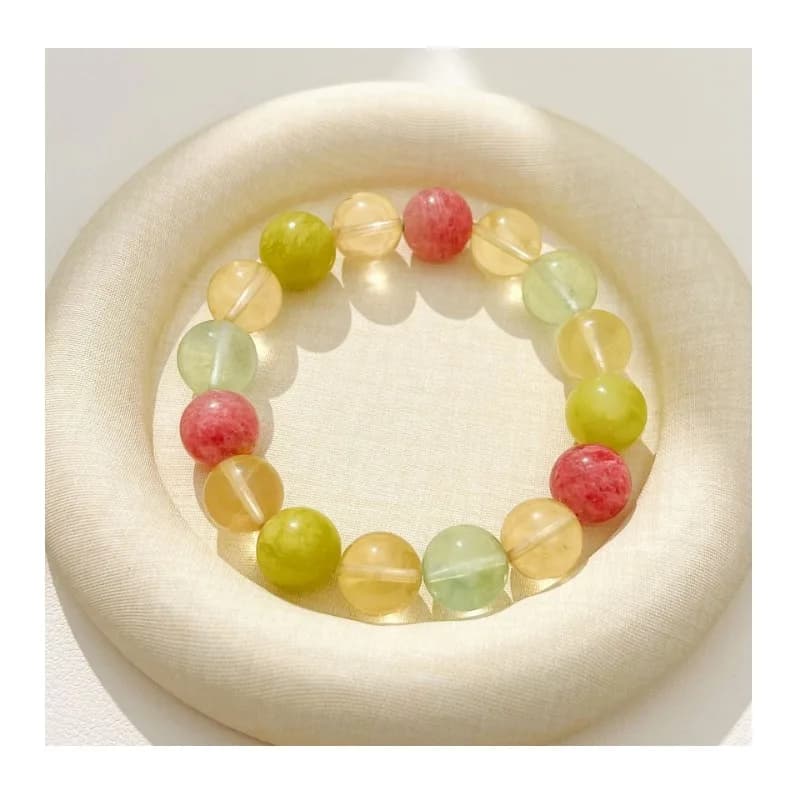 Bracciale in Cristallo Naturale di Lusso, Gioiello Versatile ed Elegante