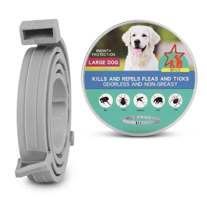38/70CM Pet Anti Pulci Zecche Antiparasitare Cane Gatti Collare di Protezione Retrattile Confortevole Breakaway Collari Gattini Cane di Grandi Dimensioni