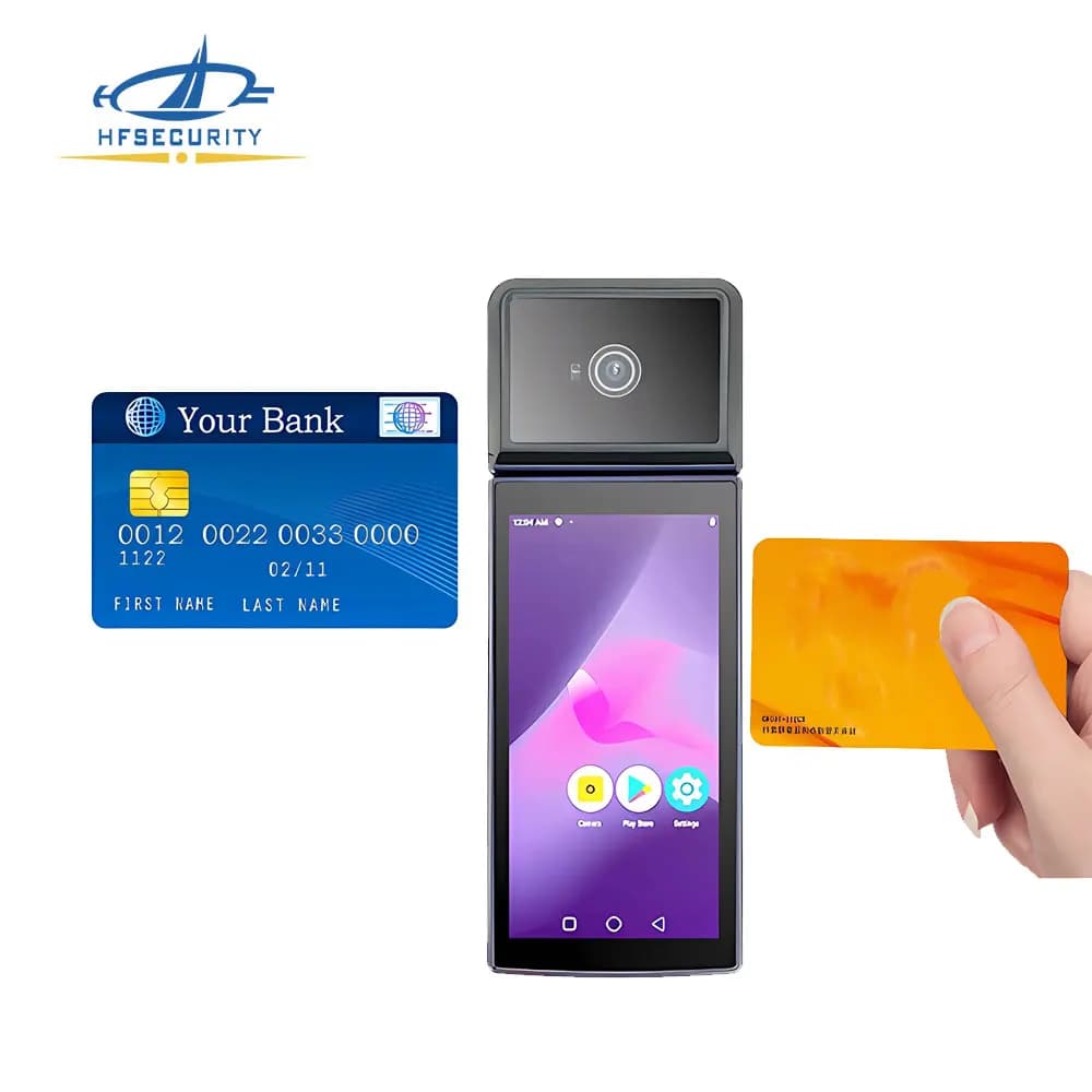 HFSecurity HP605PV 6 pollici multi-biometrico Android Palm Vein Scanner Pagamento NFC Card QR Palm Plam Macchina di pagamento per la vendita al dettaglio