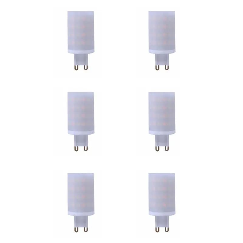 ABKP-6X Tuya Wifi G9 Dimmable Smart Light G9 6W LED Lamp Bulb Intelligent Light Voice Control AC220-240V EU Plug