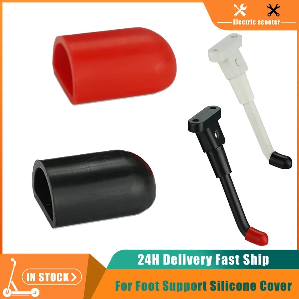 Supporto per il piede Cavalletto Custodia protettiva in silicone per Xiaomi M365 Mi3 Pro Ninebot Max G30 Custodia protettiva in gomma per scooter elettrico
