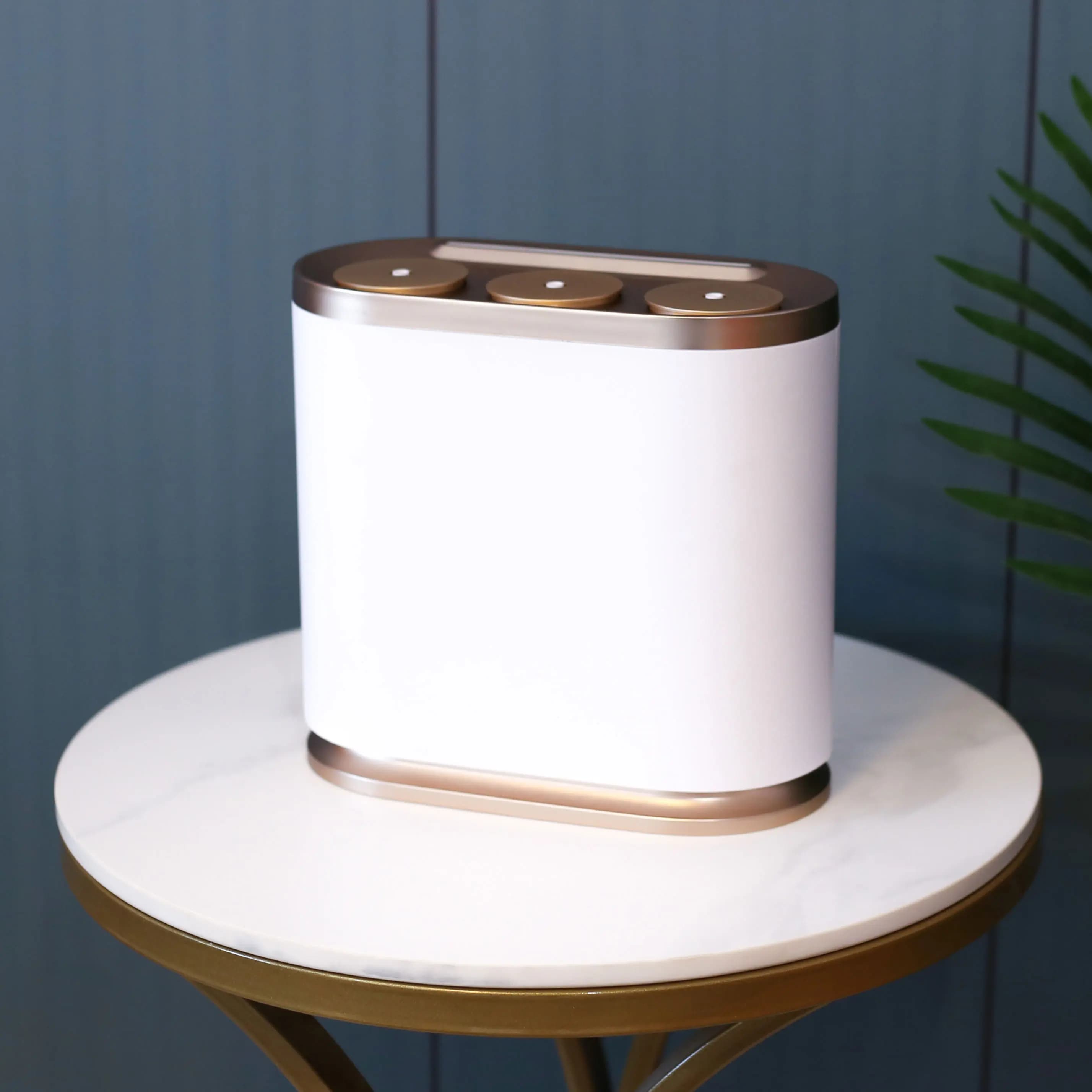 SCENTA Diffusore di Aromi di Lusso a Tre Bottiglie con Design Plug-in, Diffusore Elettrico Intelligente per Oli Essenziali per Casa e Ufficio