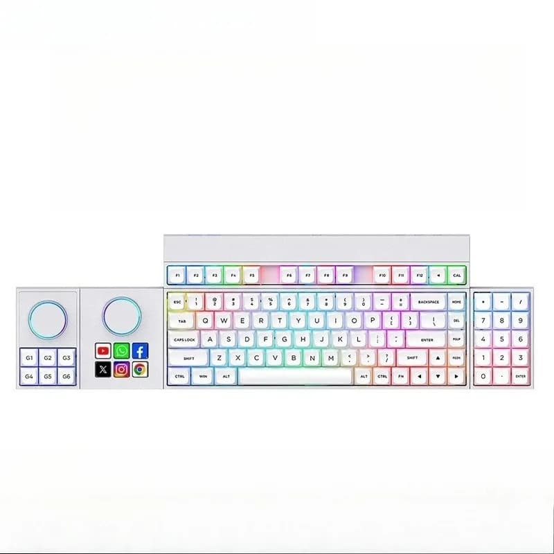 Mechanical keyboard with number area STREAM DECK office gaming keyboard