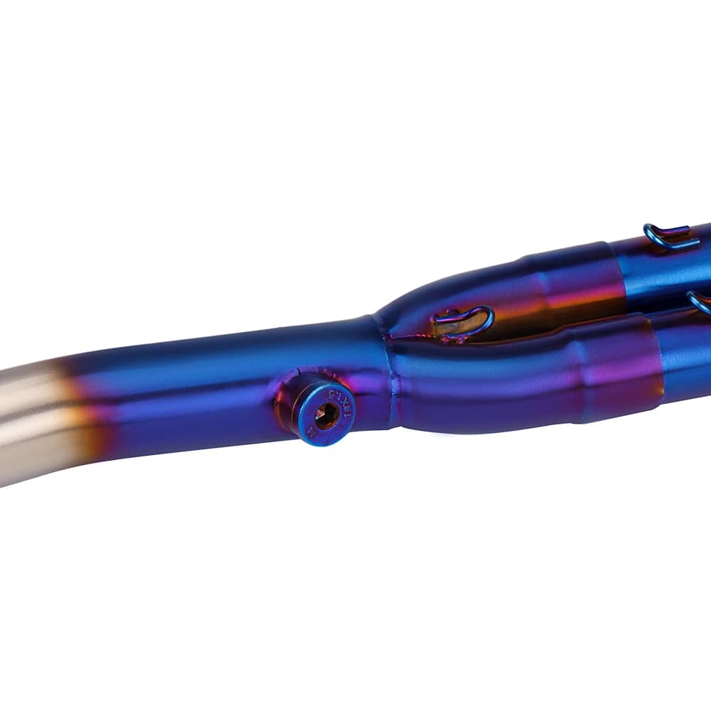 Per Z400 Ninja 400 Sistema di scarico scorrevole in acciaio inossidabile Moto Coperchio superiore Tubo di collegamento Manicotto scorrevole Silenziatore originale