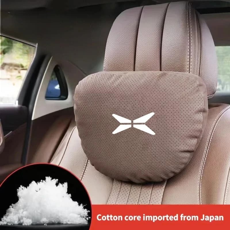 For Xpeng P7 G3 G3i G9 P5 X2 N5 F30 H93 Neck Pillow Beta 2024 2023 2022 Accessories Car Seat Headrest Lumbar Support Interior