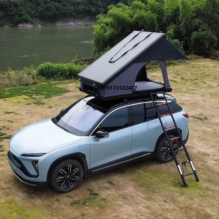Tenda da Tetto per Auto Personalizzata in Tessuto Oxford, Lussuosa Tenda da Campeggio Impermeabile per Esterni