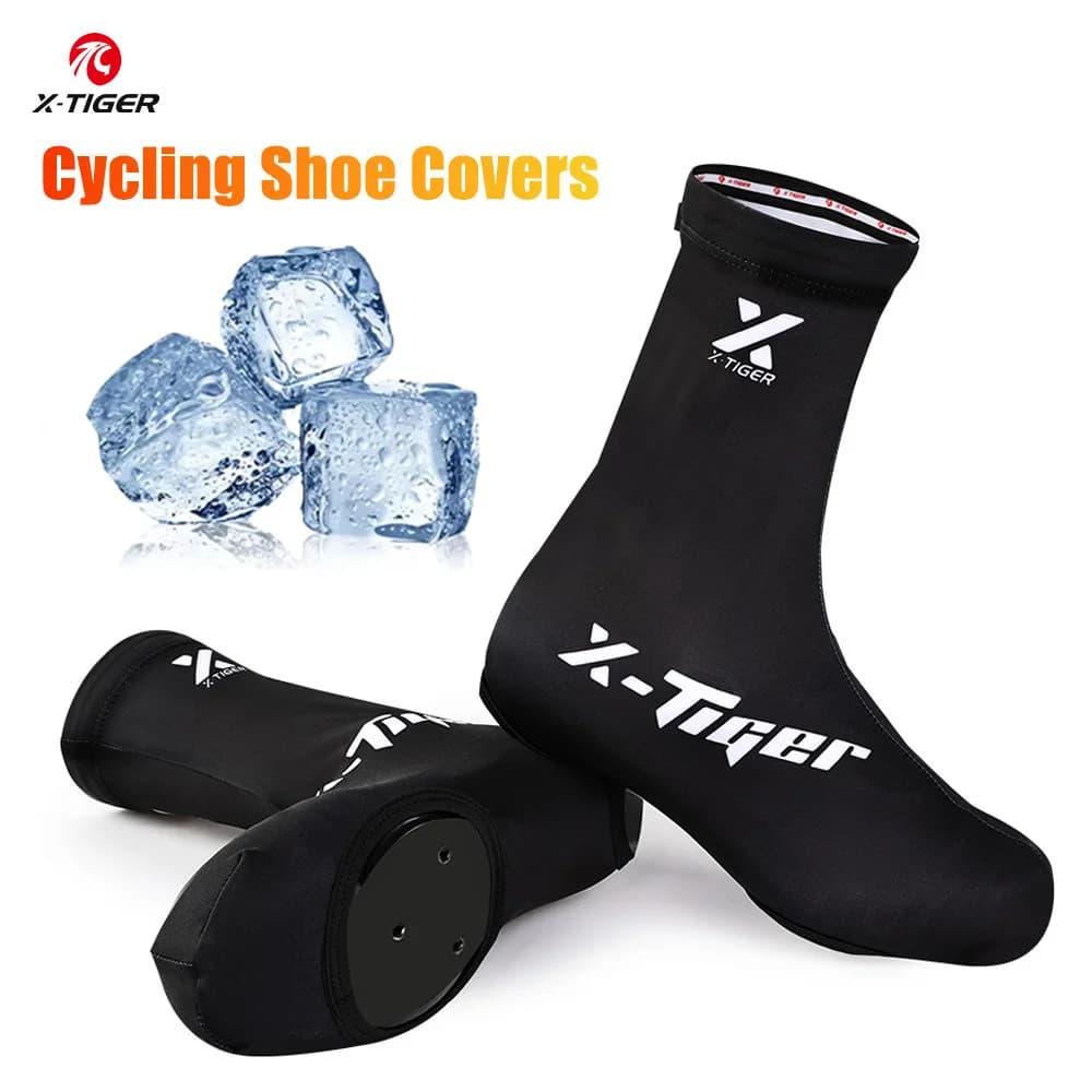 X-TIGER Copriscarpe per bicicletta Copriscarpe estivi traspiranti per mountain bike Copriscarpe unisex antipolvere e antivento per ciclismo