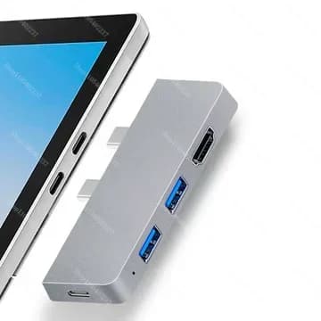 Adattatore USB-C Hub Tipo C con Slot SD TF, Docking Station per 9 8 Pro X, Convertitore Splitter 4K HDTV