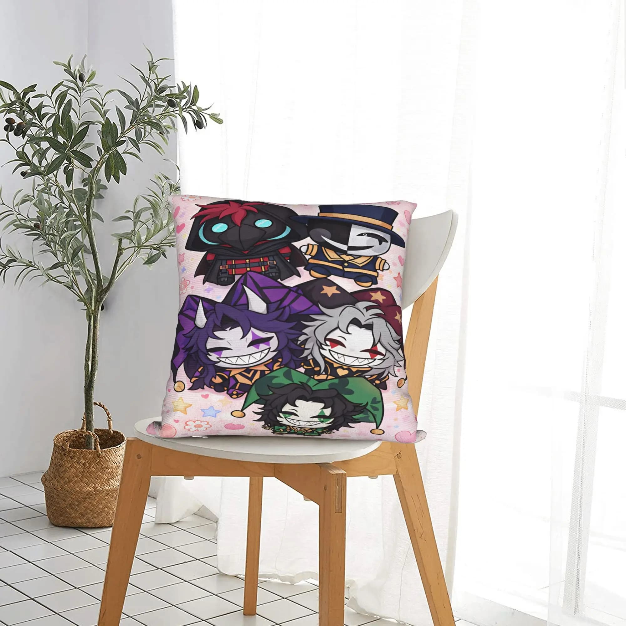 Pillow Cover The Freak Circus Kawaii Pillow Case For Sofa Home Decoration Pillowcases