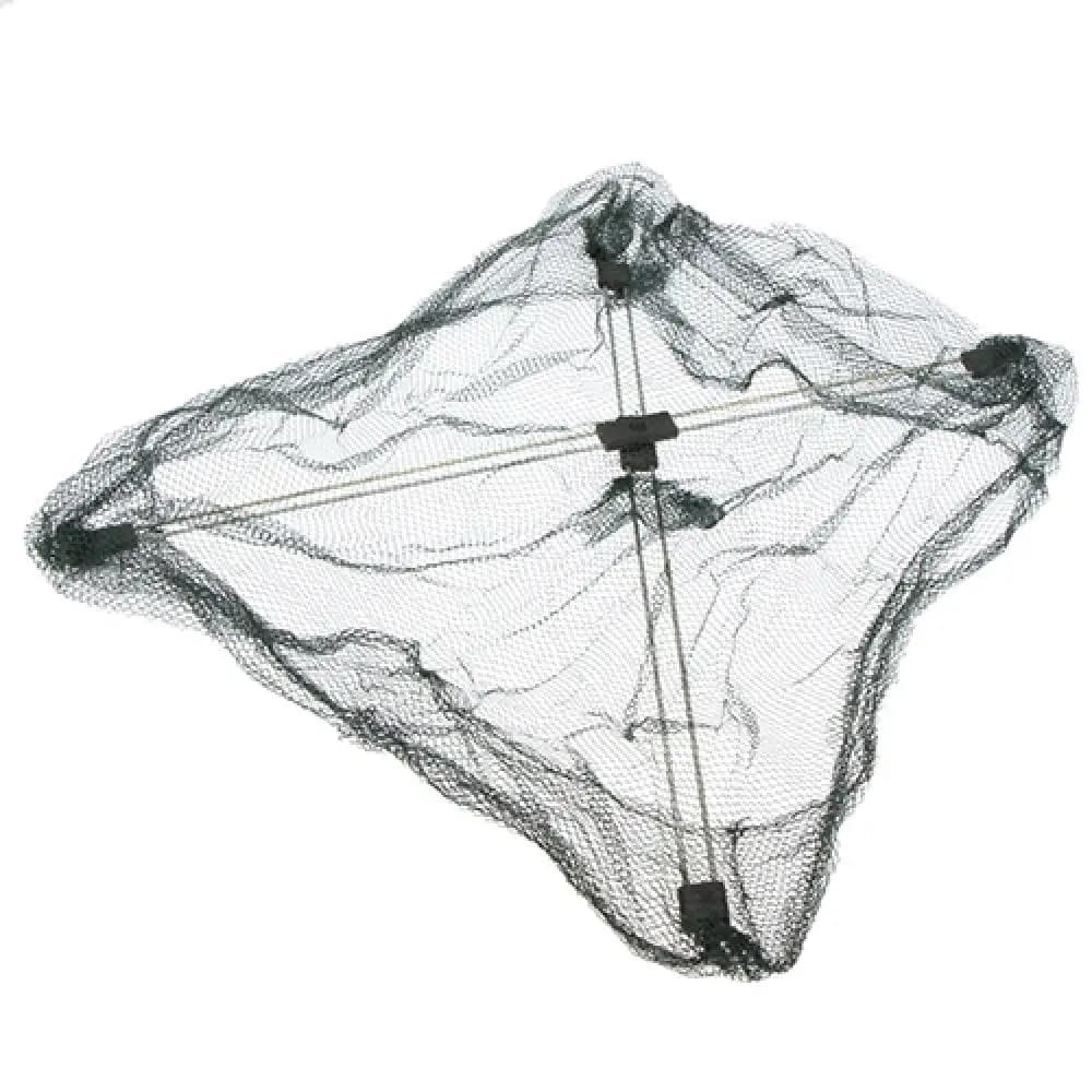 Net pratico pieghevole Fish Mesh esche trappola Cast granchio gamberetti gabbia gadget da pesca