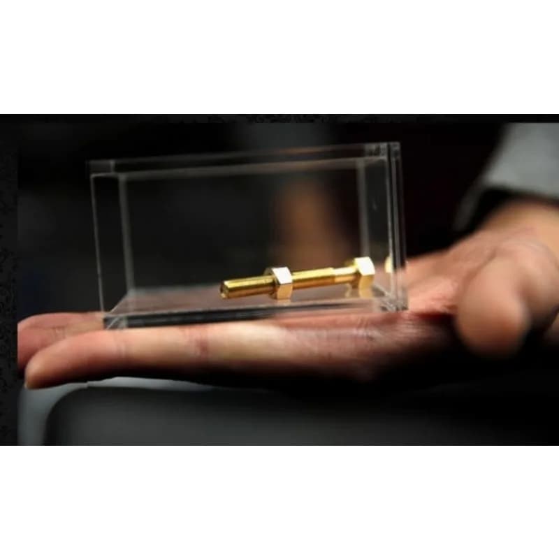 Magic Mind Screw - Dado con rotazione automatica Off Bolt Close-Up Trick | Oggetti di scena micro psichici per maghi (magia) professionali