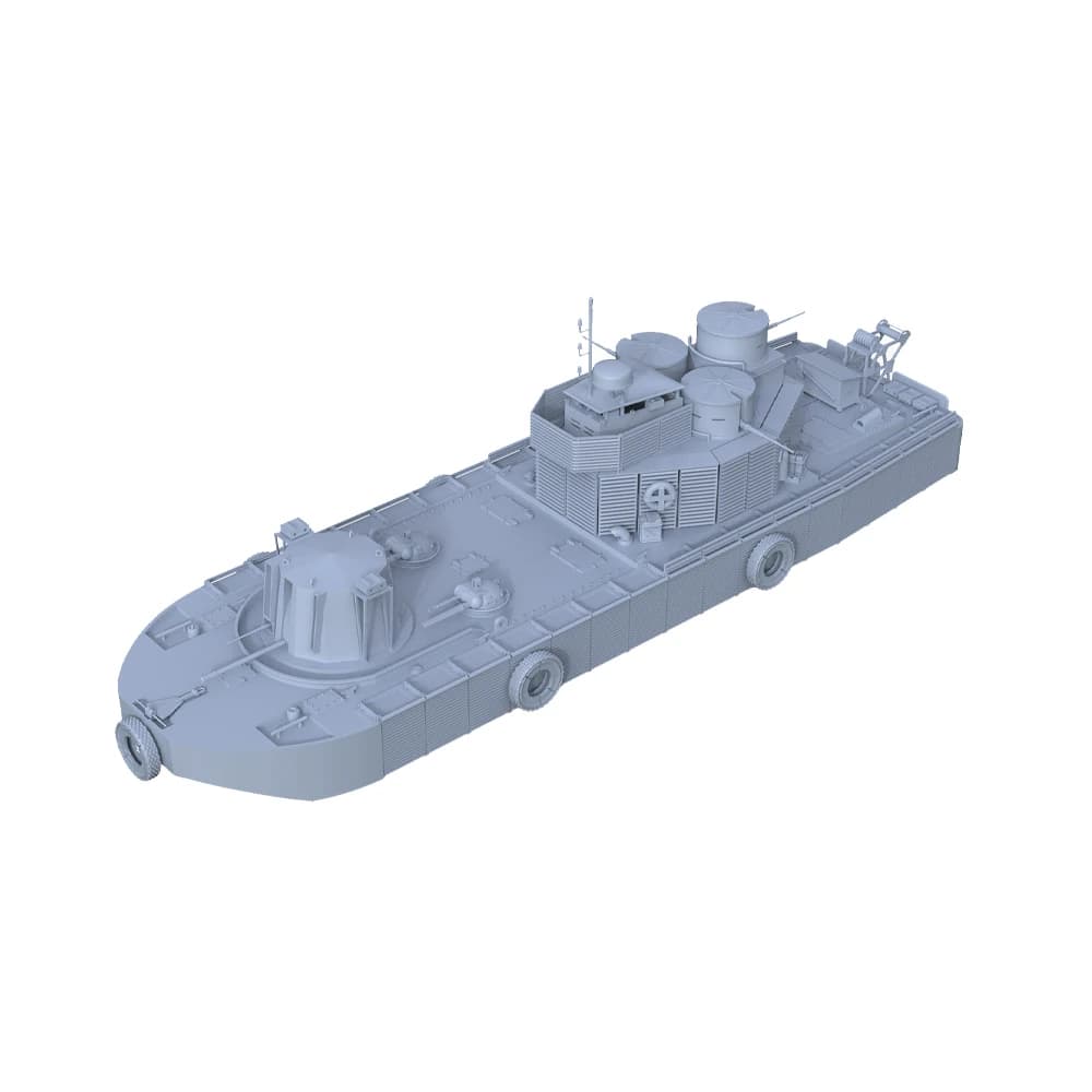 MRY-SFW SSC541 1/72 1/144 1/200 1/350 1/700 Kit Modello Militare USN LCM(6)Zippo Landing Craft Support (Lanciafiamme)