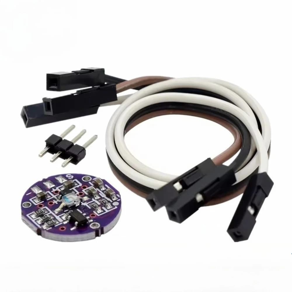 Modulo Sensore di Frequenza Cardiaca a Impulsi (6 pz) per Arduino, Sensore Biomedico per Monitoraggio Salute e Ossimetro