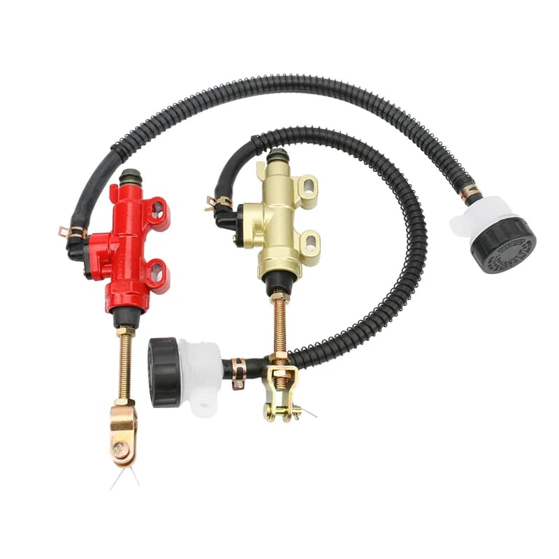 Pompa freno posteriore moto Pompa idraulica universale per ATV 50-250CC Pit Dirt Bike Suzuki Honda Yamaha