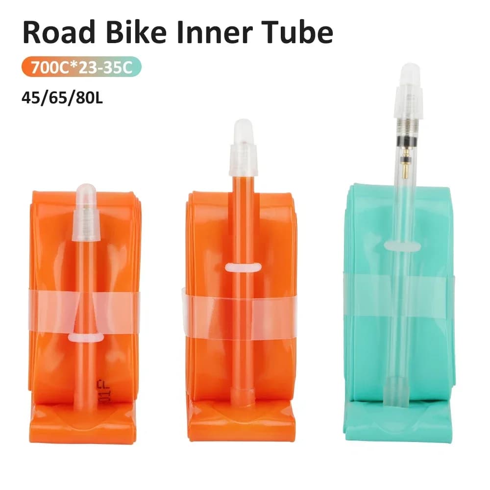Road bike air chamber in TPU 700Cx23-25C 28 inch super light racing bicycle air chamber with Presta valve 45/65/80
