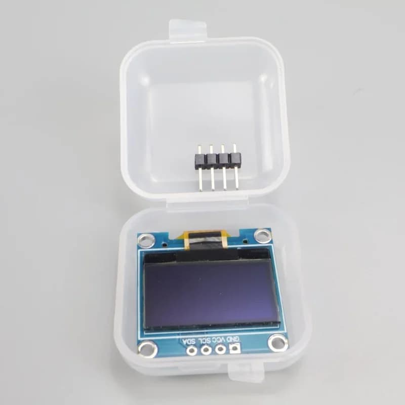 Giallo blu 0,96 pollici OLED 4PIN 7PIN IIC Modulo Display Seriale 128X64 I2C SSD1306 12864 Scheda Schermo LCD per Arduino