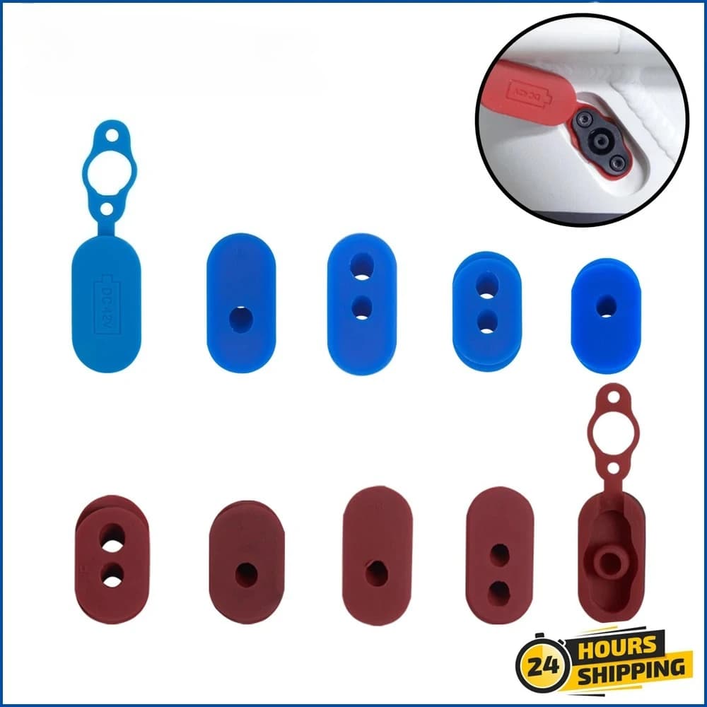 Porta di ricarica custodia impermeabile custodia antipolvere per Xiaomi Mijia M365 e Pro Scooter elettrico tappo in gomma custodia accessori parte