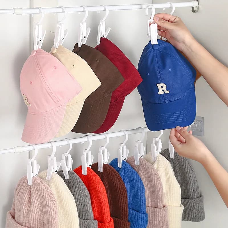 Multifunction Clip for Home, Windproof Clip, Towels Hook, Scarves, Swivel Hook, Curtain Clips, Clip for Drying Sun Socks