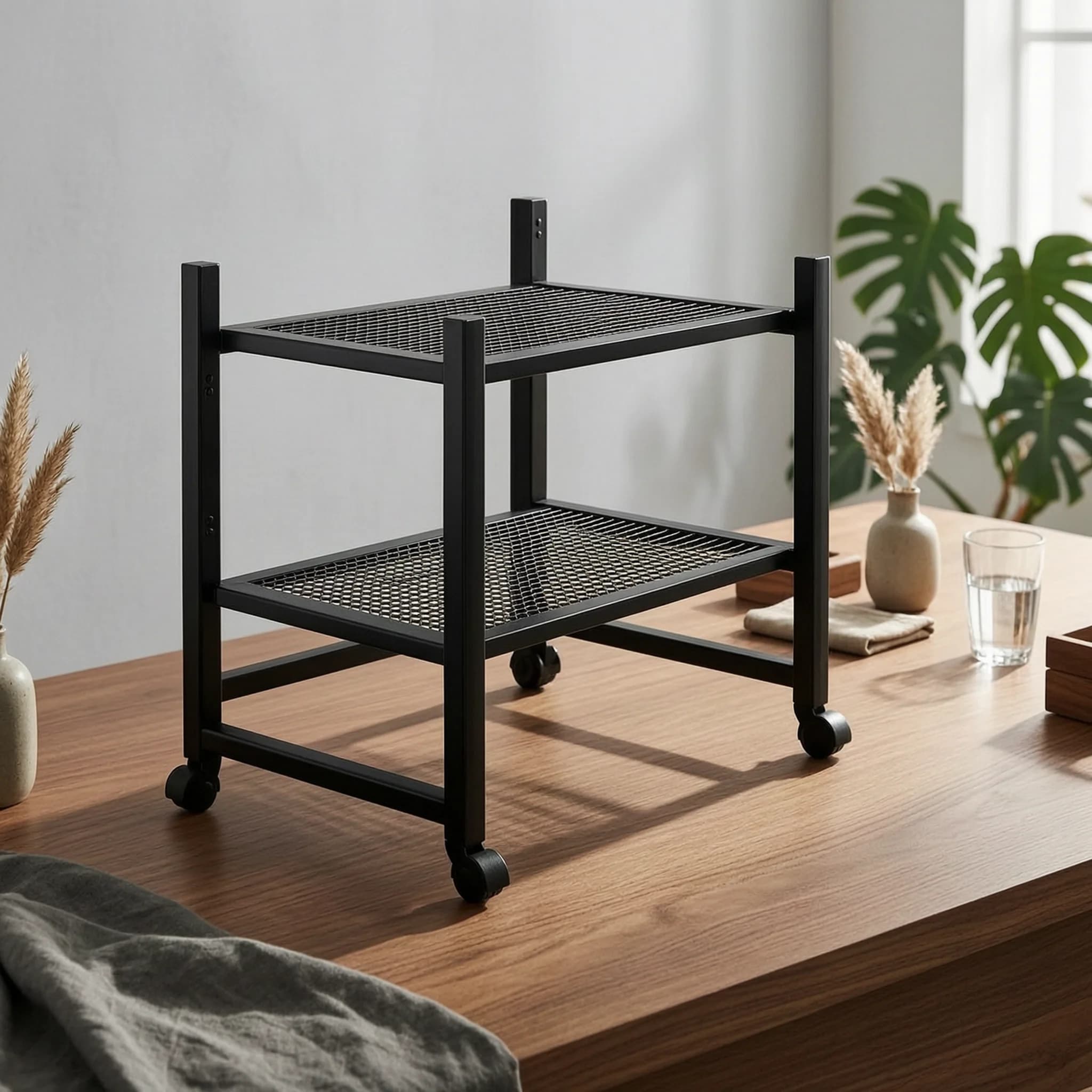 Dumbbell and Kettlebell Storage Rack Versatile Dumbbell and Kettlebell Rack Compact Sturdy for Home Gym Owners, Workout Room