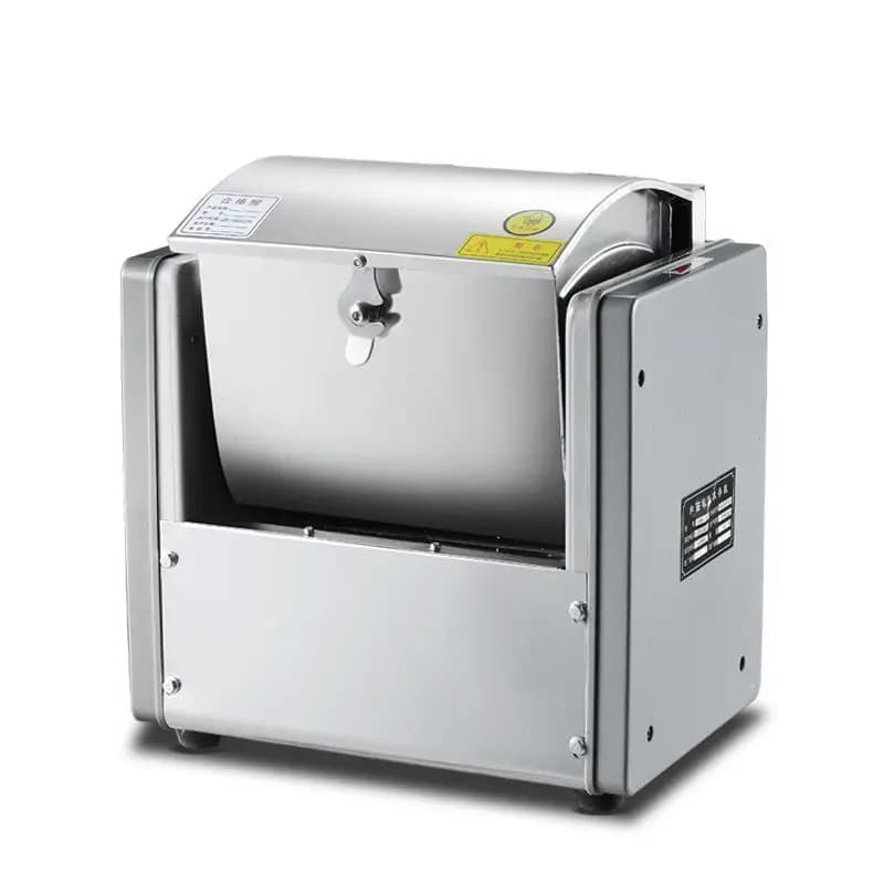 Piccola impastatrice elettrica in acciaio inox per impastare pane, pasta e farina, macchina per impastare per uso domestico 220v