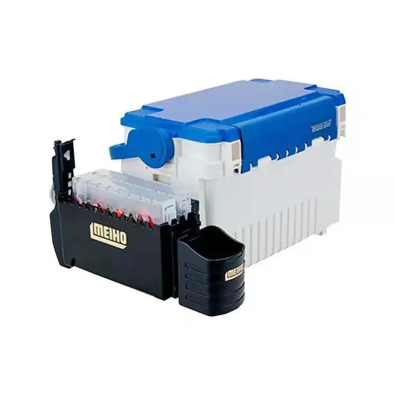 100% original Japan Meiho BM-120 Luer Box Bm9000/7000/5000 bait box Fishing equipment box bait bag plastic case