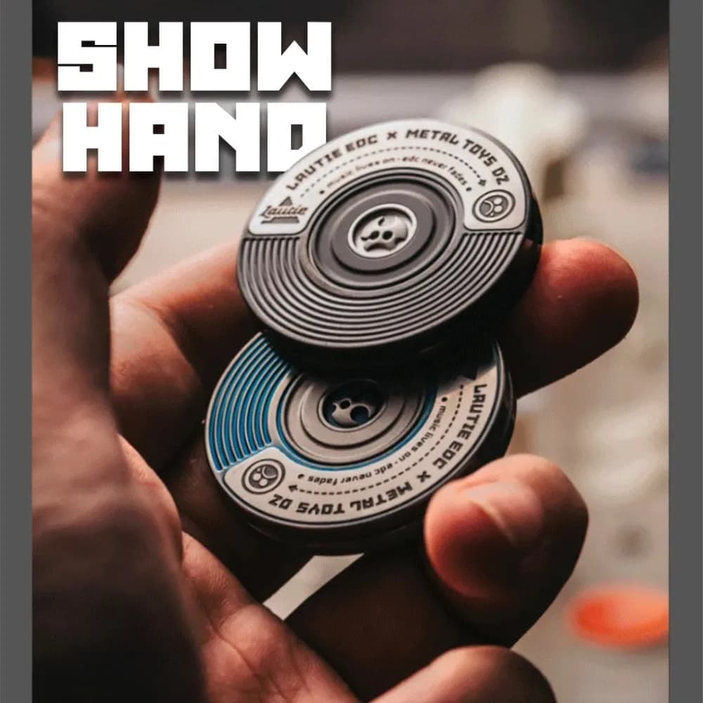 LAUTIE 2026 EDC SHOW 9° Anniversario Merchandising Giocattoli Antistress Fidget Toys Edizione Limitata Giocattoli da Dito Fidget Spinners