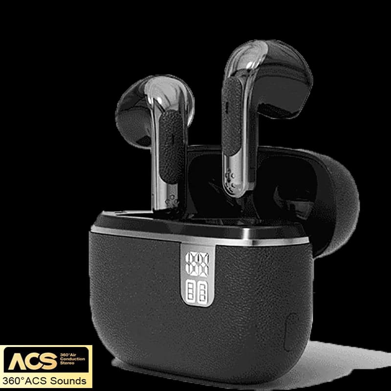 Bluetooth Earphone ENC Noise Cancelling Bluetooth Earbuds Shock Bass HiFi Stereo HD-Call Wireless Headset High Quality Headphone