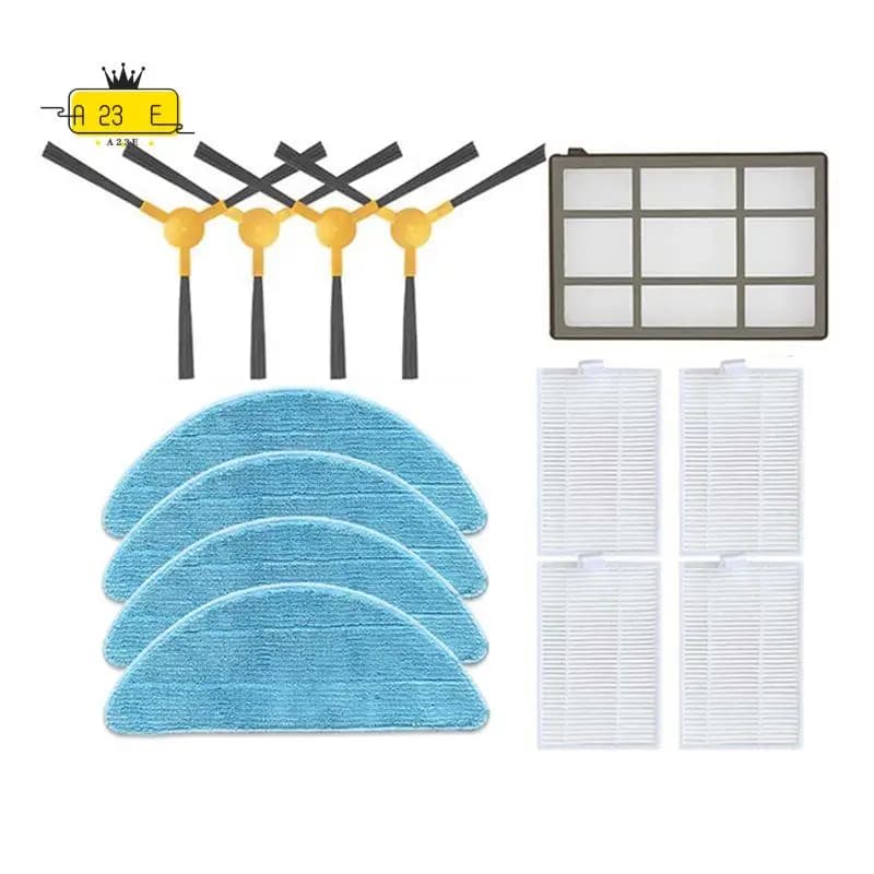 A23E-Spazzola laterale Filtro Hepa Mop Pad Filtro primario Pezzi di ricambio Accessori in plastica per GARLYN SR-600 Robot Aspirapolvere