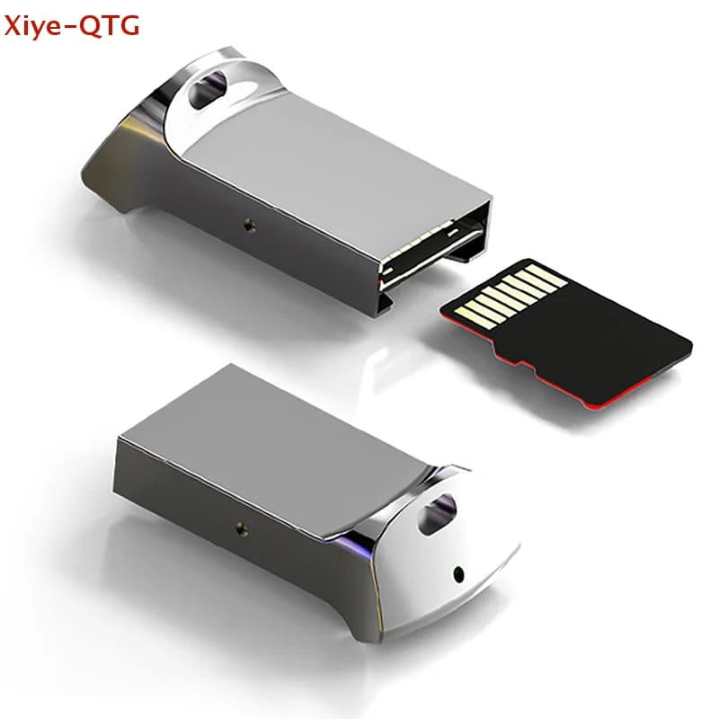 NUOVO Lettore di Schede di Memoria USB Mini, Adattatore per PC e Laptop