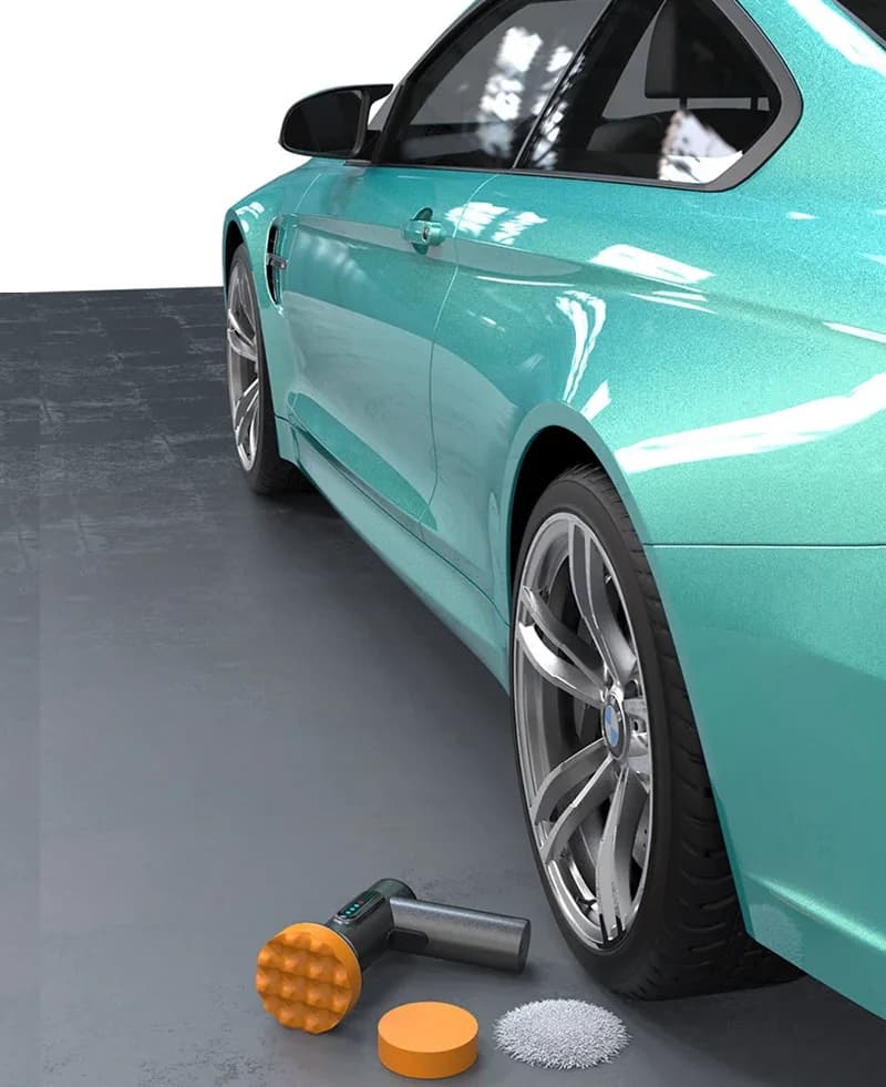 Lucidatrice per auto senza fili 2000 giri/min Lucidatrice per auto senza fili Strumento per lucidatura elettrica per cera 4000mAh Macchina per ceretta per lucidatura automatica
