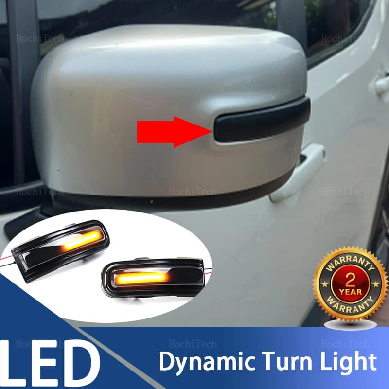 2 pezzi LED giallo indicatore di direzione dinamico specchietto laterale lampeggiante freccia lampeggiatore sequenziale ripetitore per Jeep Renegade 2015-2022