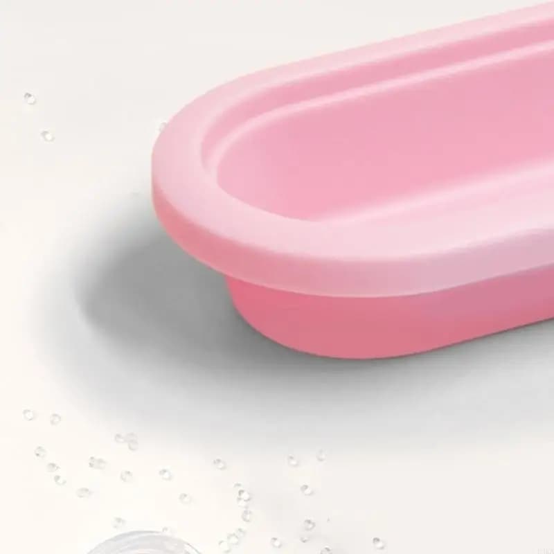 Set 4 stampi per ghiaccioli in silicone con stampi per ghiaccioli lavabili in lavastoviglie