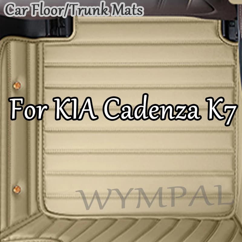 Luxury custom car mats for KIA Cadenza K7 2011 2012 2013 2014 2015 2016 2017 Car mats Piede Coche Accessories