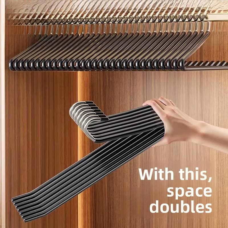Gosling trousers for domestic use, special for trousers, with seamless clip, non-slip, integrated organizer for wardrobe