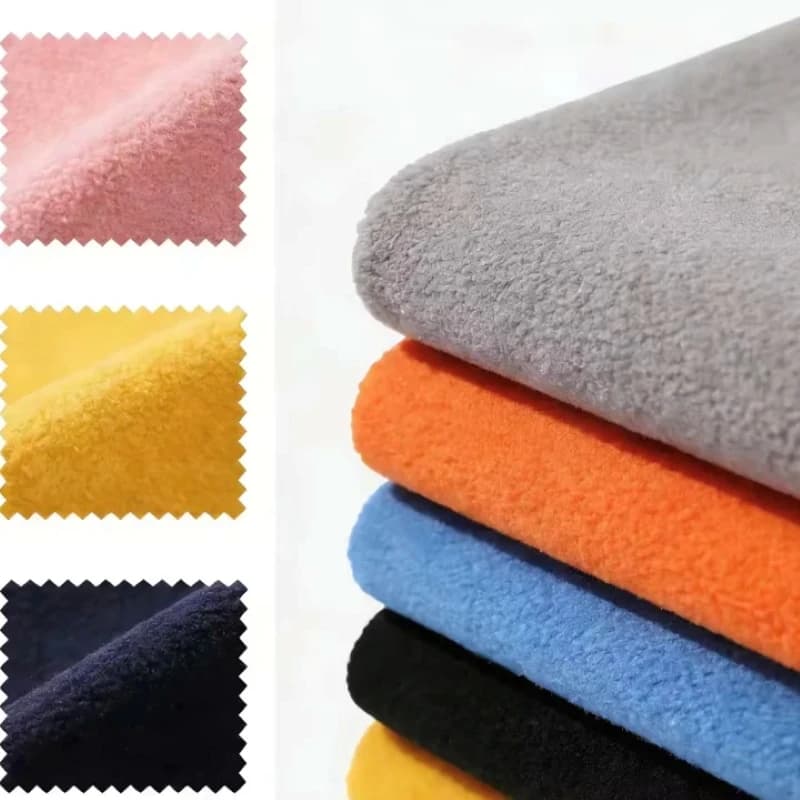 Tessuto in pile polare caldo e confortevole, resistente e anti-pilling, per cucito, abbigliamento, coperte, tessuti per la casa, forniture invernali