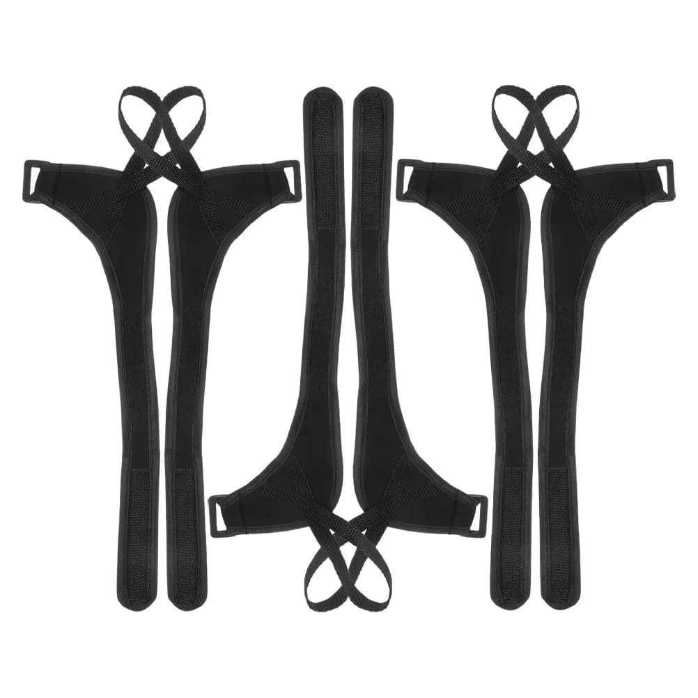6 Pezzi Cinghie da Polso Regolabili per Bastoncini da Sci, Bande di Ricambio per Bastoni da Passeggio, Bastoncini da Trekking, Attrezzatura di Supporto per Arrampicata Outdoor